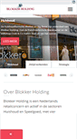 Mobile Screenshot of blokkerholding.nl