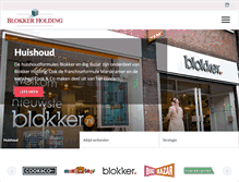 Tablet Screenshot of blokkerholding.nl